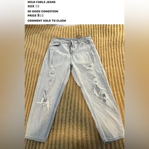 Wild Fable Jeans
